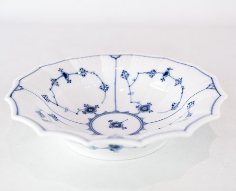 Blue fluted bowl, no.: 1/142 by Royal Copenhagen. 
5000m2 showroom.
