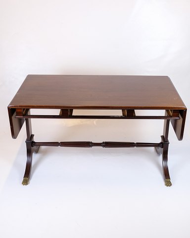 Sofabord Med Klapper - Stil Af Hepplewhite - Mahogani - 1960erne
