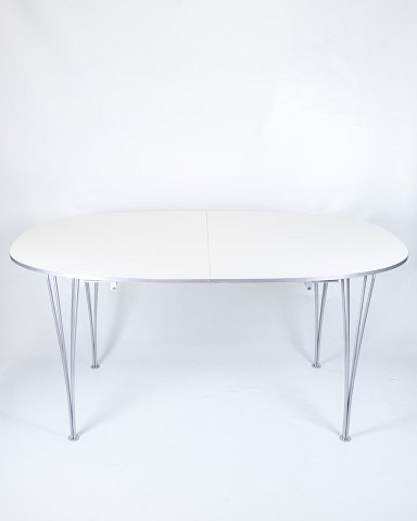 Dining table - Super Ellipse - White laminate - Piet Hein - Arne Jacobsen - 
Fritz Hansen - 2005
Great condition
