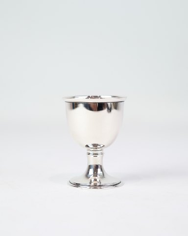 Æggebære - ægtesølv - Uden navnindgravering - enkelt design
