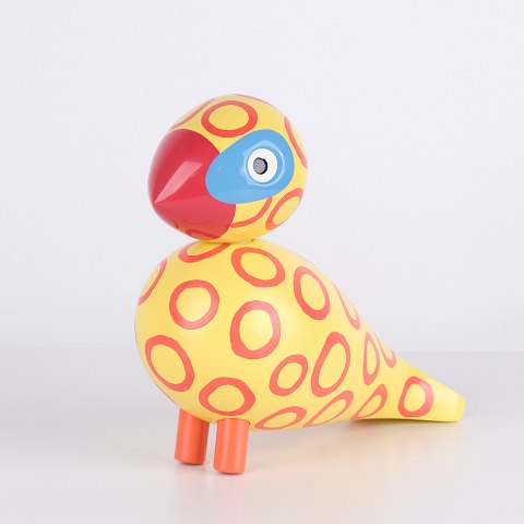 Kay Bojesen Oiseau Chanteur x Leif Sylvester Blue Eyes en Bois Multicolore