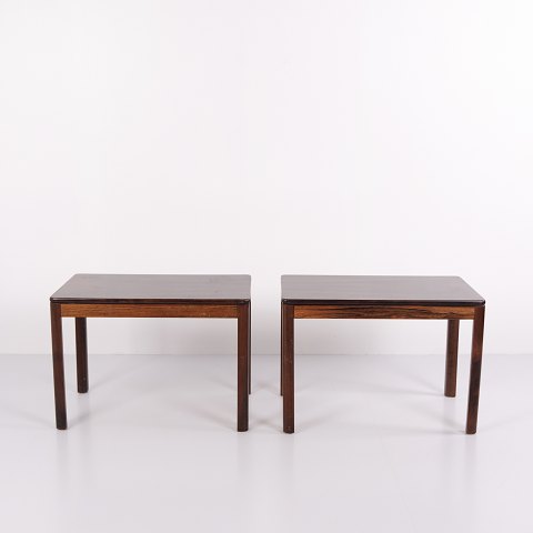 Ensemble de tables d’appoint en palissandre par Brødr Blindheim des années 1960