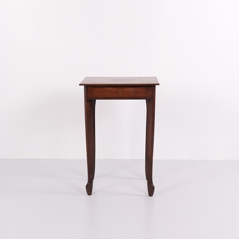 Table d’Appoint en Acajou avec Tiroir Années 1920