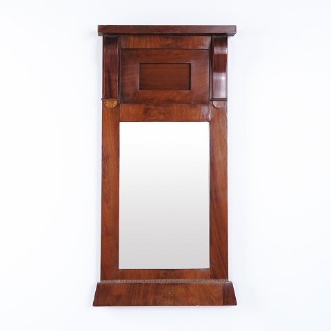 Miroir en Acajou avec Ornements Décoratifs Années 1880