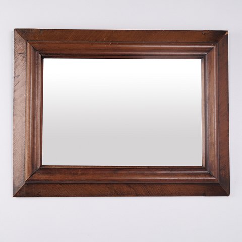Miroir avec Cadre en Noyer des Années 1890