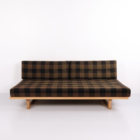 Daybed Modèle 4312 en Chêne Massif et Tissu de Laine par Børge Mogensen pour Fredericia Stolefabrik 1958