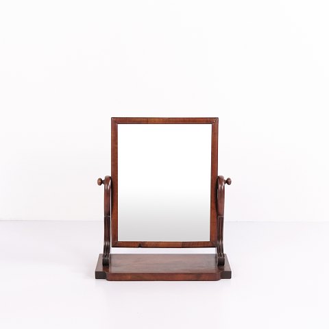 Miroir de Table en Acajou du XIXe Siècle