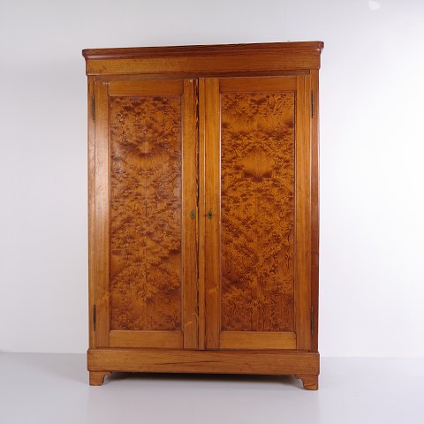 Grande Armoire Ancienne en Oregon Pine des Années 1890 Restaurée
