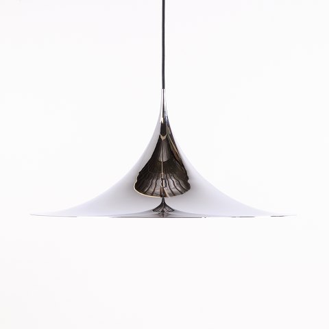 Suspension Semi Trompet en Chrome par Claus Bonderup & Torsten Thorup Ø60