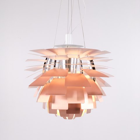 Suspension PH Artichoke Koglen en Cuivre Ø60 par Poul Henningsen pour Louis Poulsen 1958