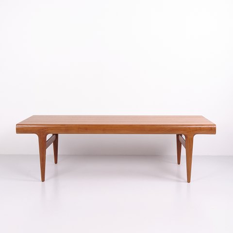 Table Basse en Teck avec Tiroirs Intégrés par Johannes Andersen pour Uldum Møbelfabrik Années 1960