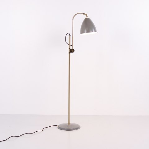 Lampadaire Bestlite BL3M en laiton par Robert Dudley Best pour Gubi