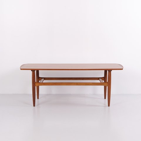 Table Basse de Design Danois en Teck par Jason Møbler, Années 1960