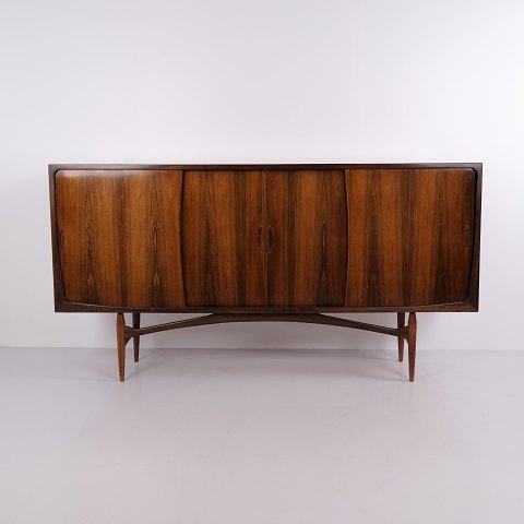 Meuble Bar / Enfilade Aksel Bender Madsen avec Miroir pour Willy Beck