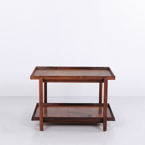 Table de Service Modèle PH 23/2 en Palissandre par Poul Hundevad pour Vamdrup Stolefabrik
