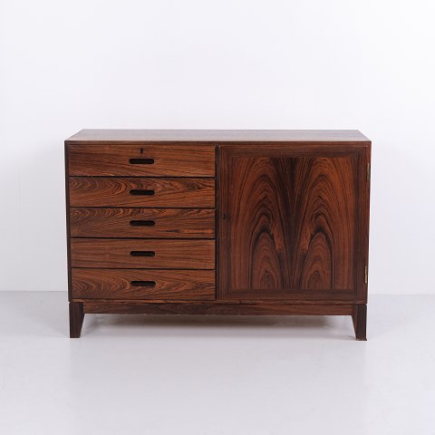 Enfilade en Palissandre par Kai Winding pour Poul Jeppesen et Illums Bolighus Années 1960