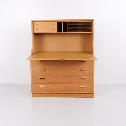 Secrétaire / Bureau en Chêne par Børge Mogensen pour Søborg Møbelfabrik