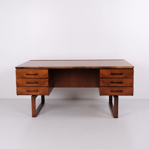 Bureau Autoportant par Henning Jensen & Torben Valeur pour Dyrlund par Schou Andersen Møbelfabrik Années 1950