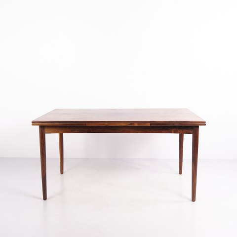 Table à Manger Scandinave Extensible en Palissandre Années 1950