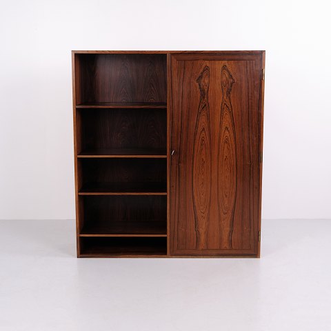 Bibliothèque Armoire Kai Winding en Palissandre Design Danois Années 1960