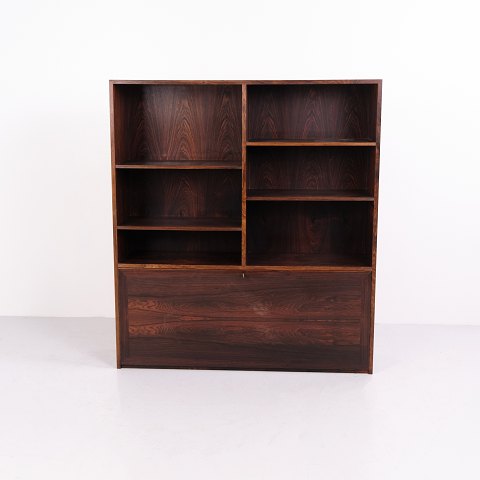 Bibliothèque Kai Winding en Palissandre Design Danois Années 1960