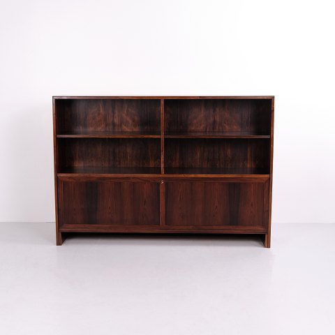 Bibliothèque / Meuble Bar en Palissandre par Erling Torvits Années 1960