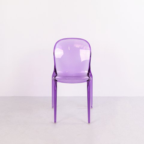 Chaise Thalya de Patrick Jouin en Polycarbonate Violet pour Kartell 2008