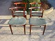 4 Sibast rosewood dining chairs in good condition 5000 m2 showroom
