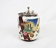 English jar for bisquits of fajance decorated with colorful flowers from the 
1930s.
5000m2 showroom.
