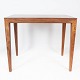 Side table in rosewood designed by Severin Hansen and manufactured by Haslev 
furniture in the 1960s.
5000m2 showroom.
