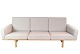 Three-seater sofa, model GE-236/3, Hans J. Wegner, 1960
Great condition
