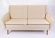 2 pers - DUX Sofa - Lyst Uld - Folke Ohlsson - Fritz Hansen
Flot stand
