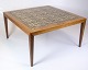 Coffee table - Rosewood & "Baca" Faience tiles - Severin Hansen - Haslev 
Furniture Carpentry - Royal Copenhagen - 1960s
Great condition
