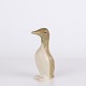 Figurine Pingouin en Céramique par Knud Basse en Grès Émaillé, Design Danois, Années 1960