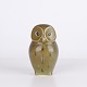 Figurine Hibou Knud Basse en Céramique Émaillée, Design Danois, Années 1960