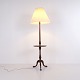 Lampadaire avec Tablette en Acajou de Style Empire Tardif