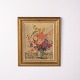 Nature Morte Florale sur Panneau des Années 1920 – Signée