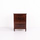 Commode Ancienne en Acajou avec 4 Tiroirs et Pieds Effilés des Années 1860