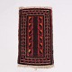 Tapis Oriental Authentique dans des Tons Rouges des Années 1960 90 x 55 cm