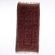 Tapis de Couloir Oriental Baluch dans des Tons Rouges et Foncés 225 x 107 cm