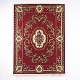 Tapis Oriental Persan avec Médaillon et Motif Floral dans des Tons Rouges 225 x 165 cm