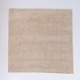 Tapis Carré aux Tons Naturels Beige Clair 220 x 220 cm