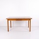 Table à Manger Extensible Danoise en Noyer par un Ébéniste des Années 1940
