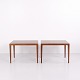 Paire de Tables d’Appoint Modèle 152 en Palissandre par Severin Hansen pour Haslev Møbelsnedkeri Années 1960
