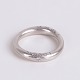 Bague Ole Lynggaard en Or Blanc 18 Carats avec un Diamant