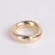 Bague Ole Lynggaard Love en or 14 carats avec cœur en diamants