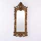 Miroir de Trumeau Ancien Doré de Style Rococo 70 x 29 cm