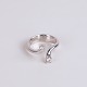 Bague Ole Lynggaard en or blanc 14 carats avec diamants
