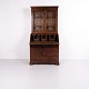 FrançaisSecrétaire Ancien en Acajou avec Vitrine et Abattant vers 1920–1940