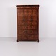 Haute Commode Ancienne en Acajou à Sept Tiroirs XIXe Siècle